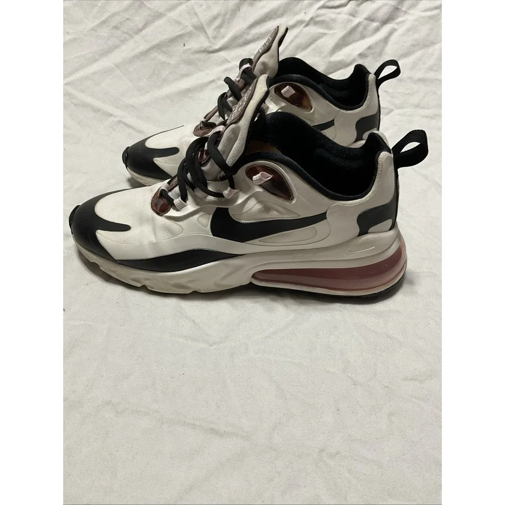 Nike Air 70 React Women's 8.5 Ivory Rose Athletic Running‎ Shoe CU4752-100